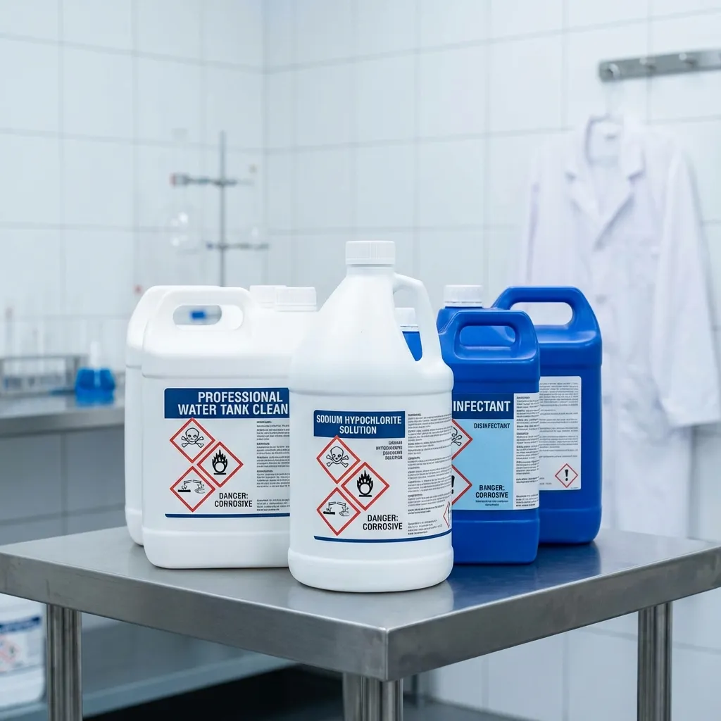 Su Deposu Temizliğinde Hangi Kimyasallar Kullanılır?